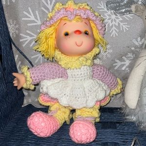 BOGO Sweet Little ‘Gumdrop’ Hand Crocheted Yarn Doll